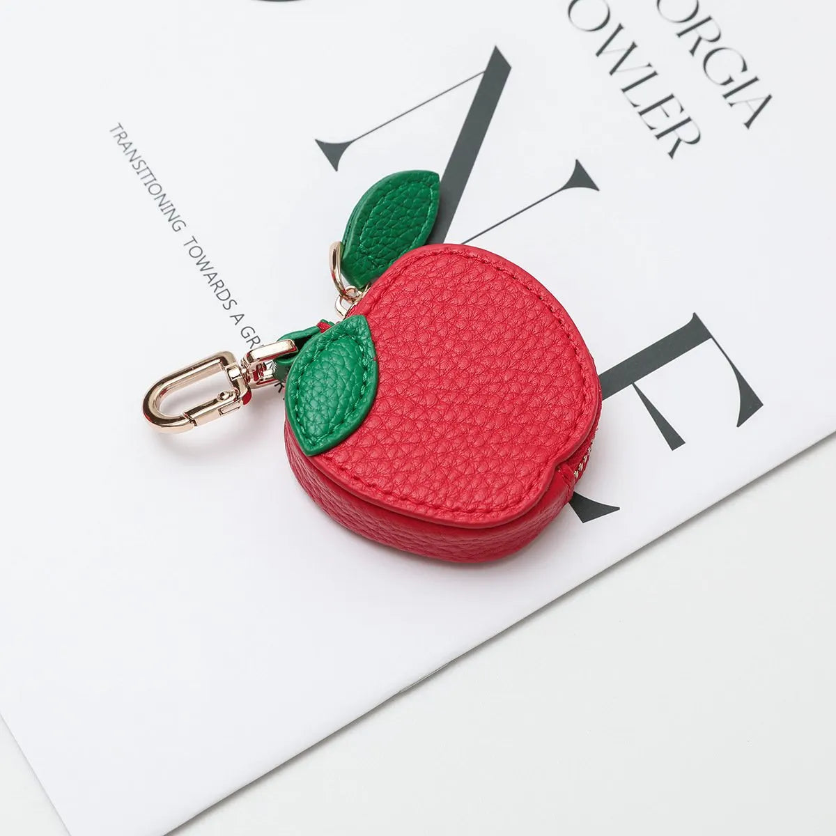 🔥Last Day 49% OFF - 🍊Cute Fruit Coin Purse Bag Charm Airtag Accessories