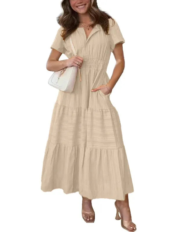 New Boho A-line Flowy Maxi Dress 💃Buy 2 Free Shipping