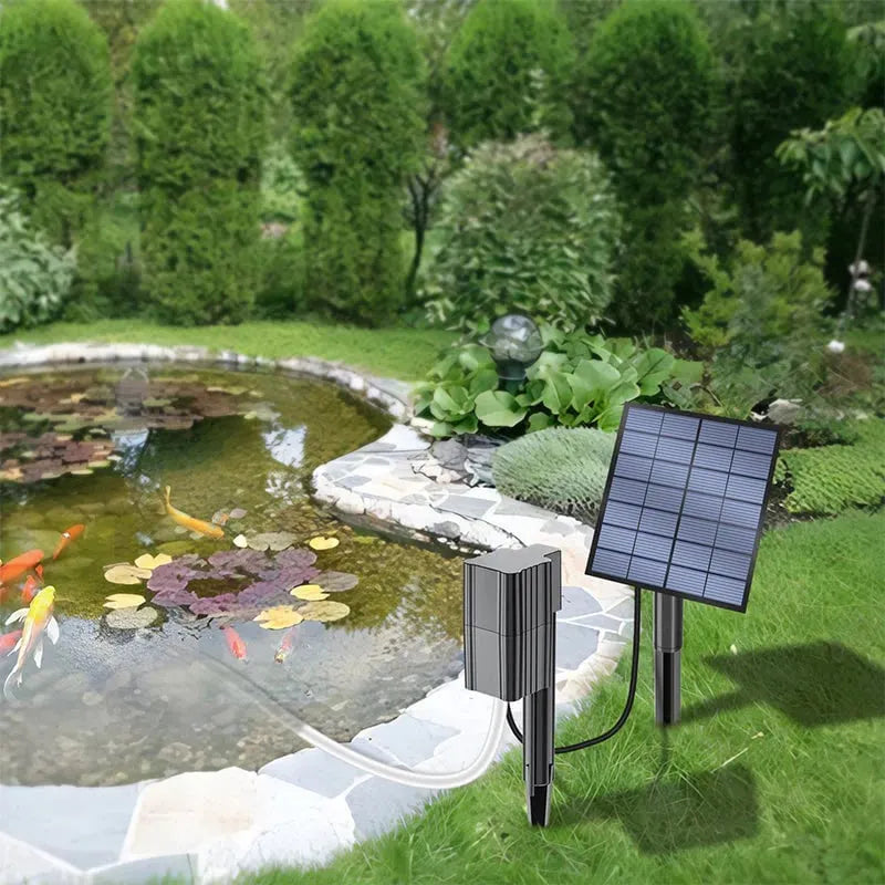 🔥HOT SALE🔥Solar Pond Aerator with Air Pump