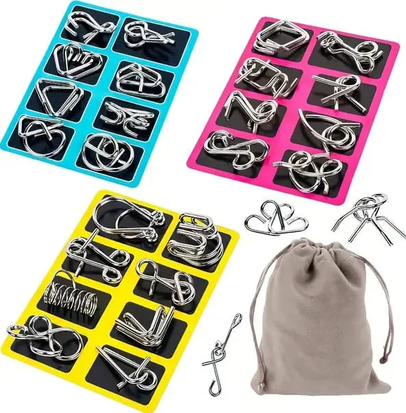 🎉The Best Christmas Gift🎁 Metal Montessori Puzzle Solving