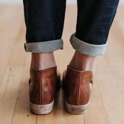 Women Pointed Toe Soft Simple Comfy Sandals