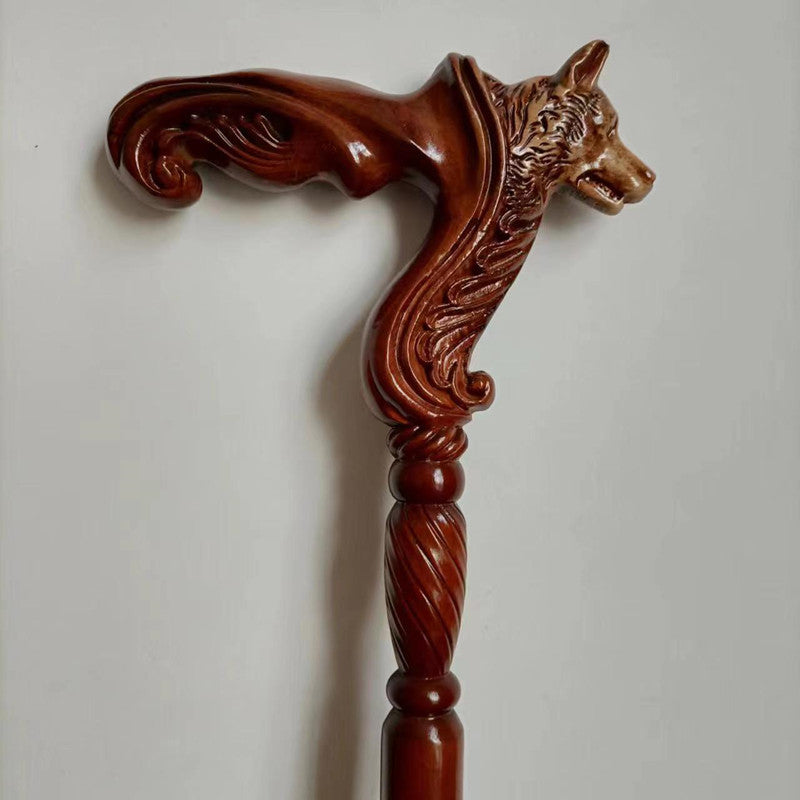 Designer Art Wooden Cane Walking