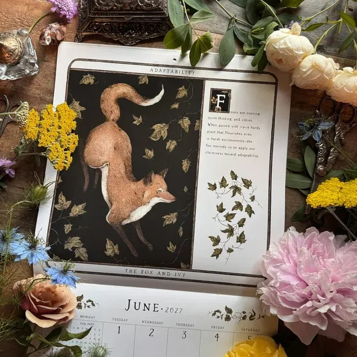 🦊🌿 2027 Woodland Wardens Wall Calendar
