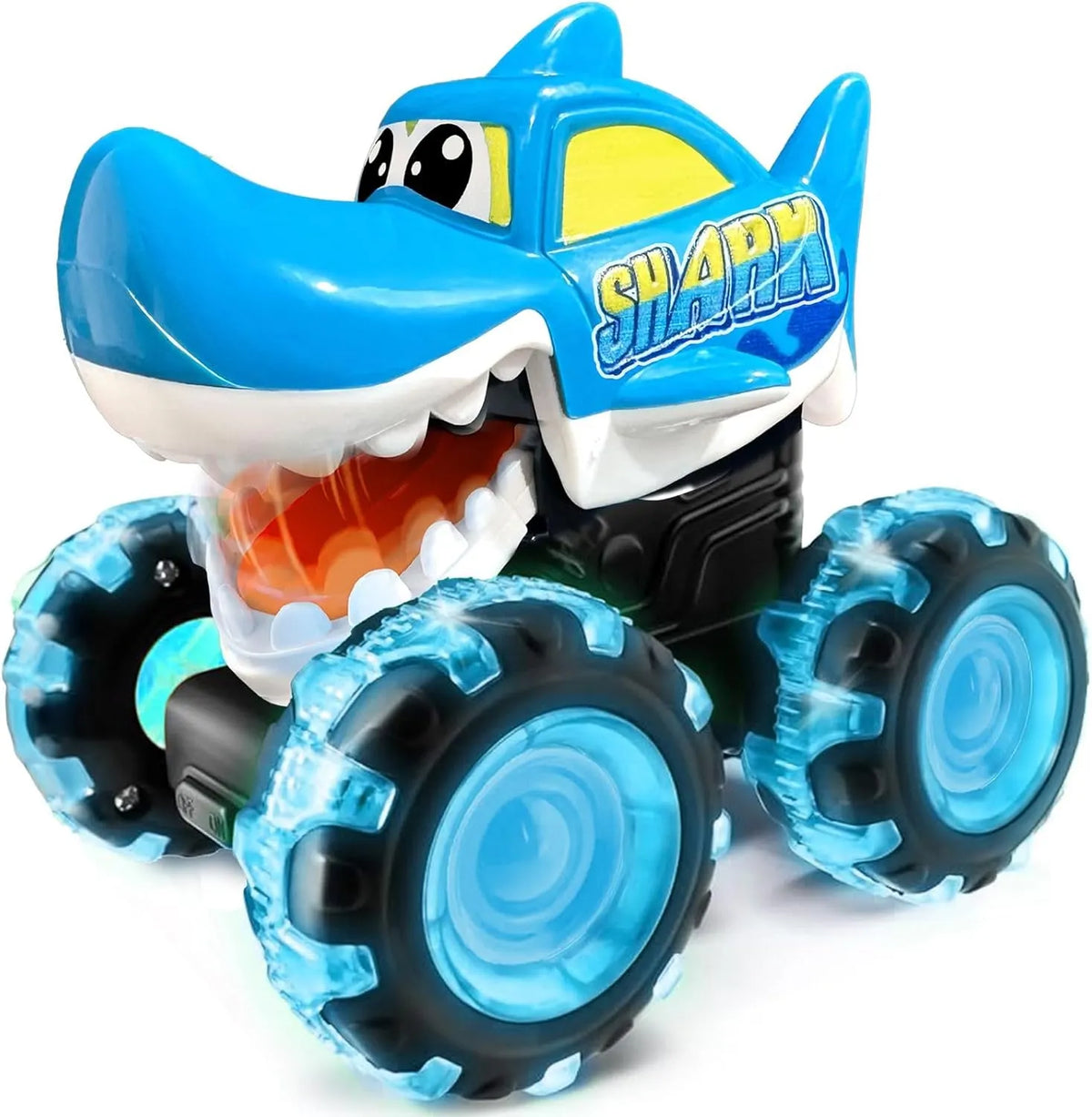 🎉🎁Dino Truck Toy with Motion Activated Light