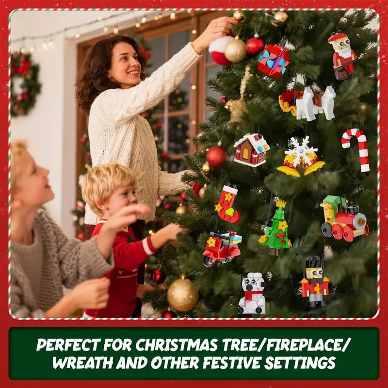⏳ Limited Stock 49% OFF🎄24-Day Christmas Surprise Building Block Countdown Calendar | 24 Daily Compartments with Surprise Toys for a Fun Screen-Free Holiday Tradition 🎁