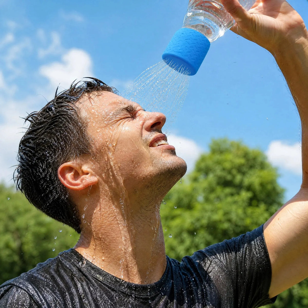 💦Universal Multi-Purpose Silicone Bottle Spray Nozzle, All-Scene Portable Water Sprayer for Baby, Plant, Outdoor Cooling & Kids Play 🌱