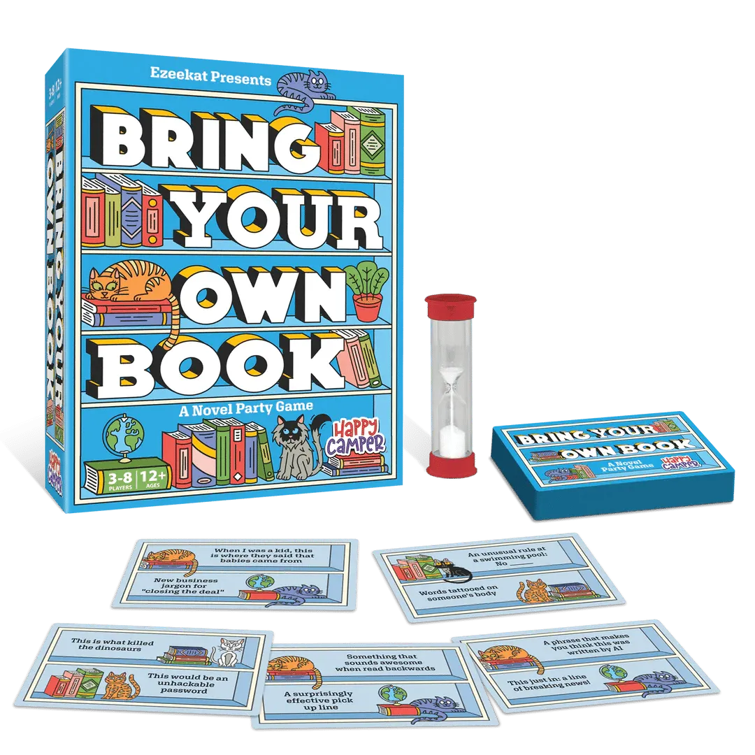 Bring Your Own Book: A Novel Party Game 📚🐱