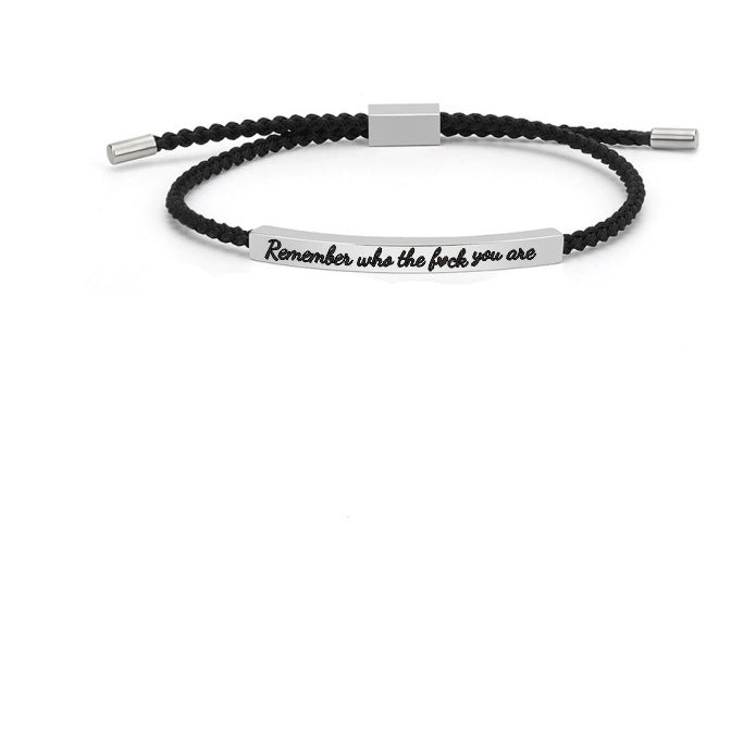 Motivational Tube Bracelet