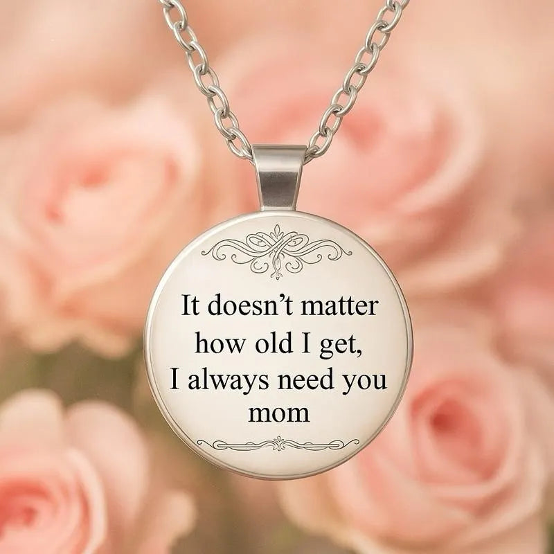 🔥Last Day 50% OFF -🎁“I Need You Mom” Keychain or Necklace