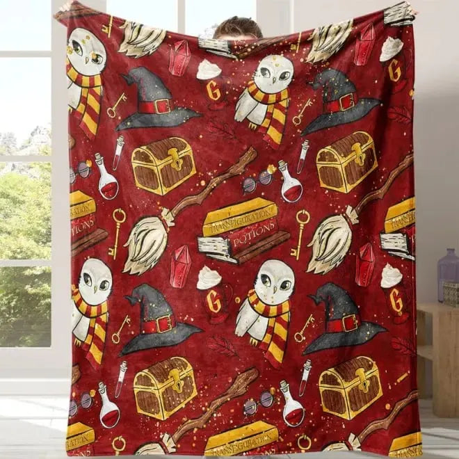 Halloween Decor Warm Napping Blanket