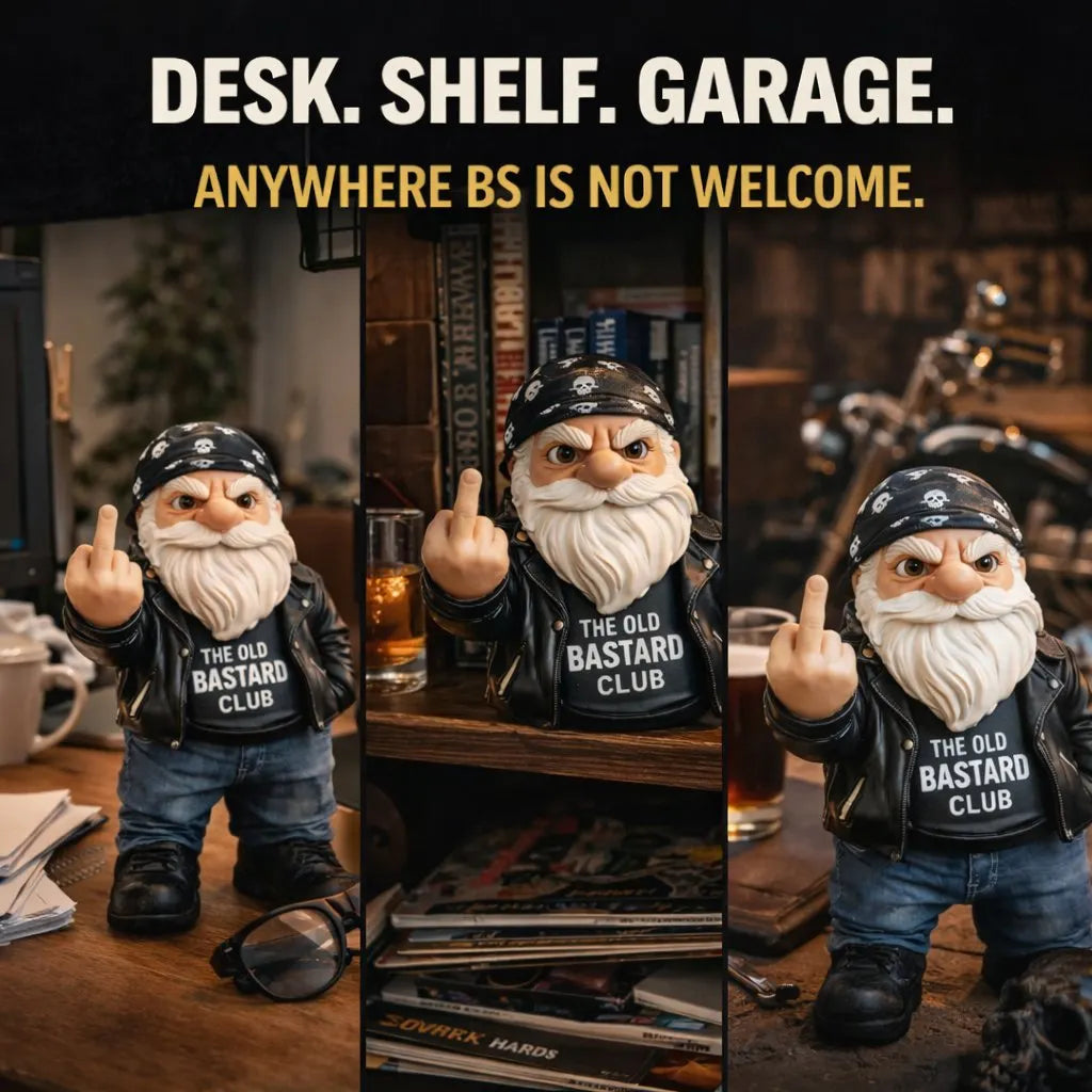 🔥Last Day 49% OFF - The Old Bastard Club Gnomo