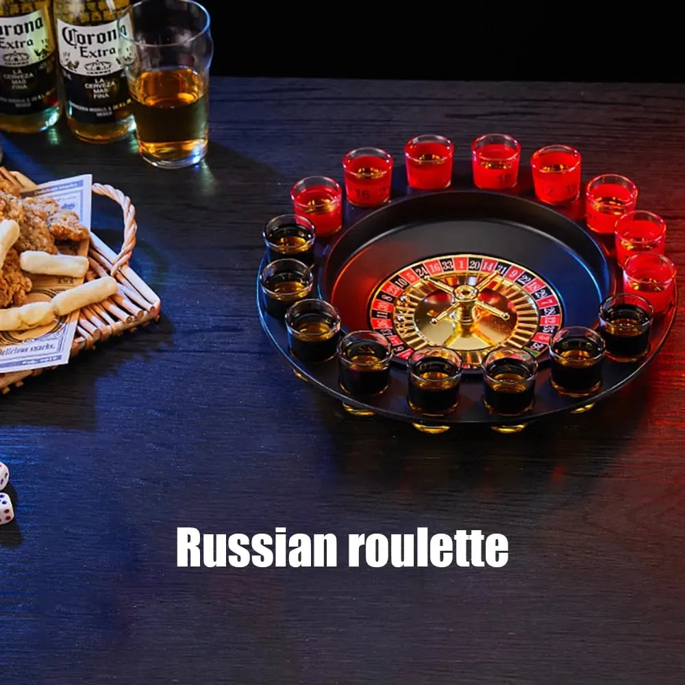 🔥Last Day 49% OFF - 🍹Drinking Roulette Shot Glass Game Set