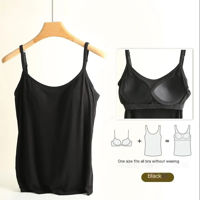 2 in 1 Tank Top + Bra