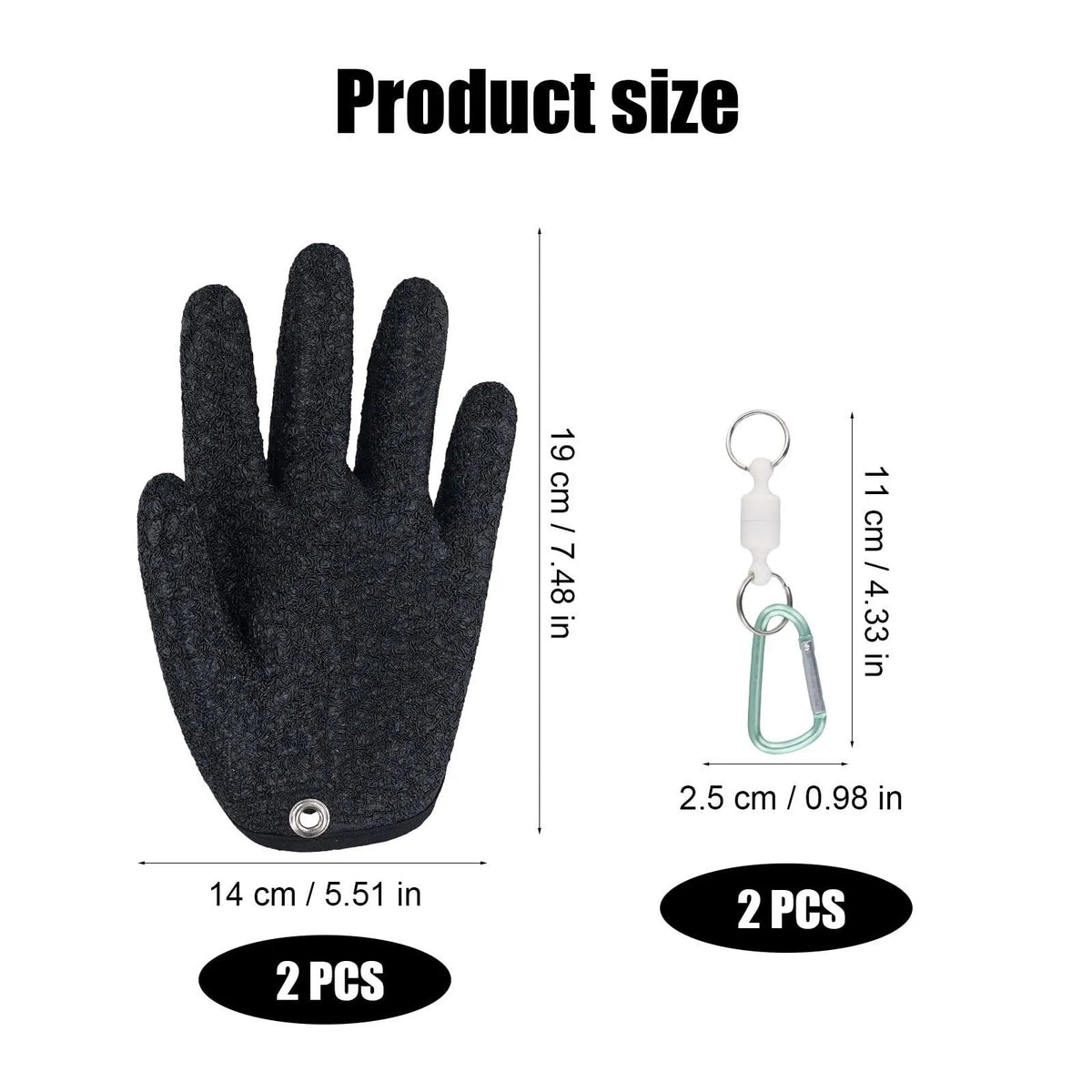 🔥Last 4 hours Sale: Save 50% -Slip Waterproof Fishing Gloves
