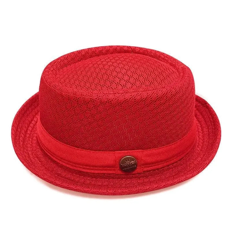 🔥HOT SALE🔥Unisex Breathable Mesh Pork Pie Hat