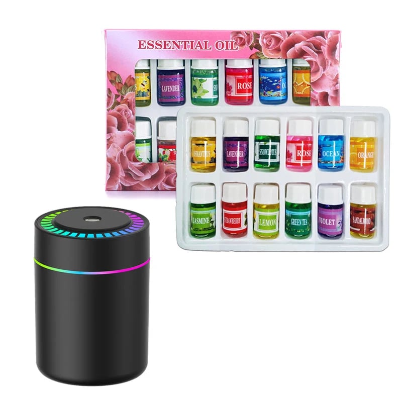 🎉🔥Limited Time 50% Off!🎁🌺The fresh scent lifts your mood!🌷12-Pack Water Soluble Essential Oils Set