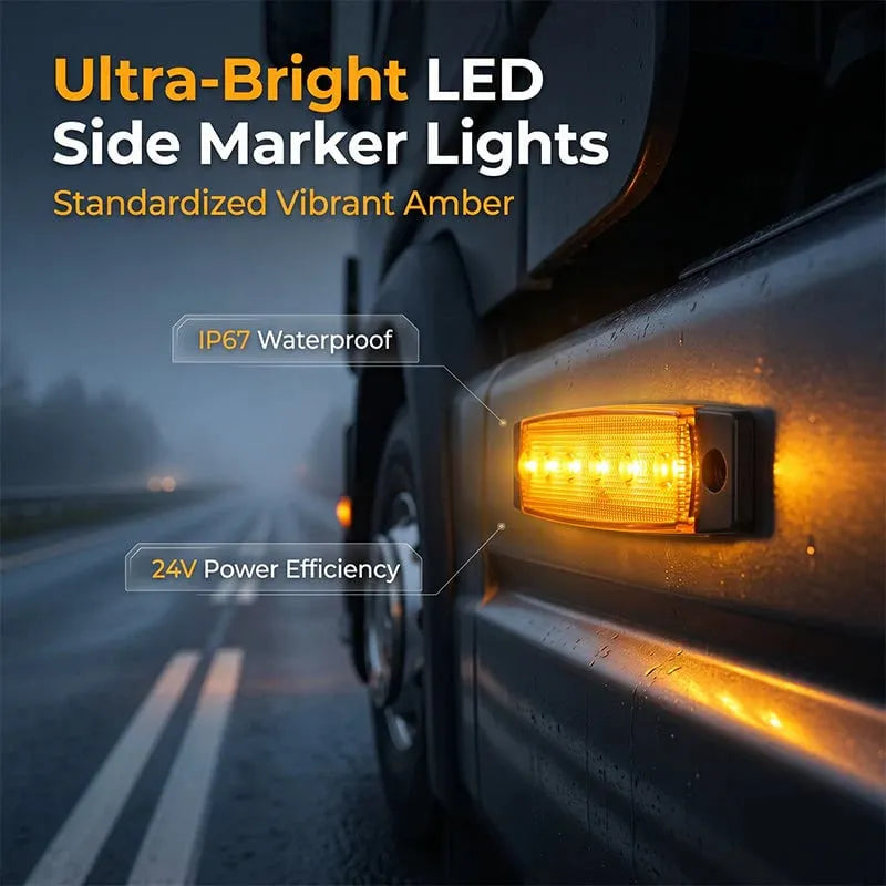 🔥HOT SALE🔥10PCS LED Side Marker Light for Trucks