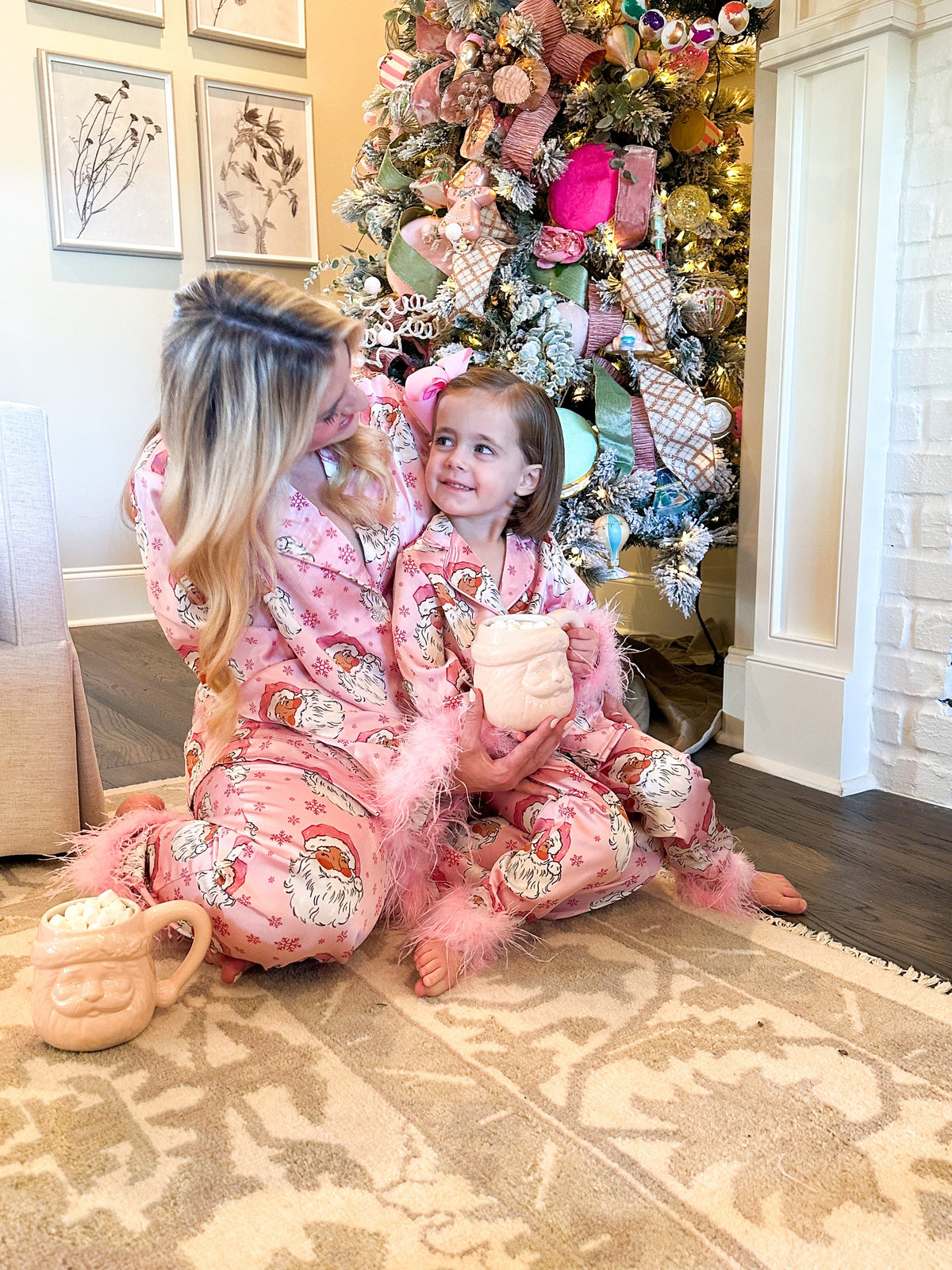 PINK CHRISTMAS BIANCA PAJAMAS