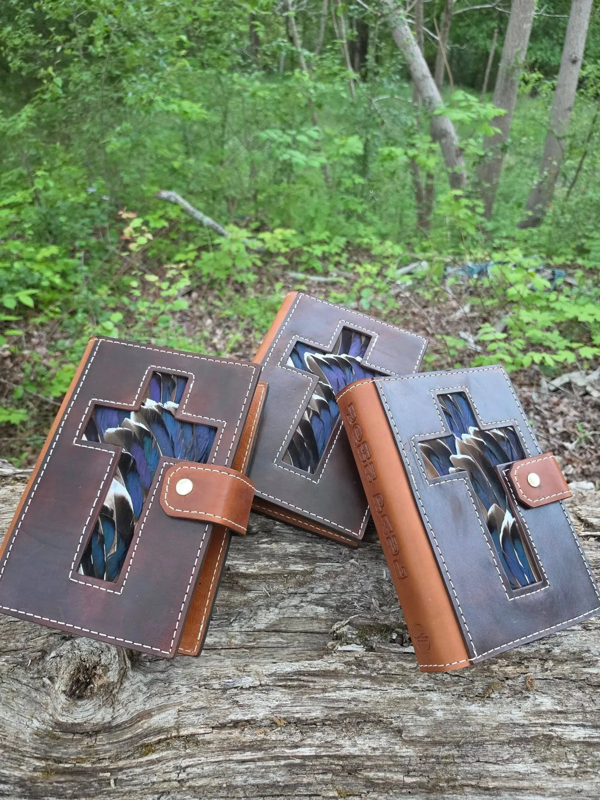 🔥Last Day 49% OFF - ✝️📚Handcrafted Leather Bible & Book Covers