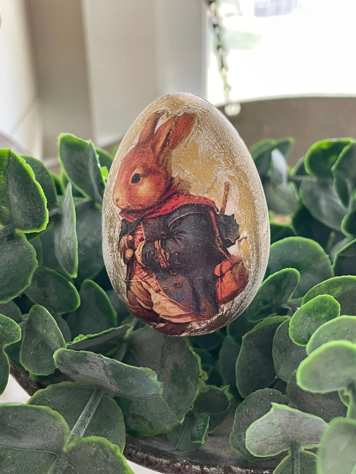 🔥Easter special offer 49% OFF-🥚Hand-Painted Vintage Rabbit Easter Eggs