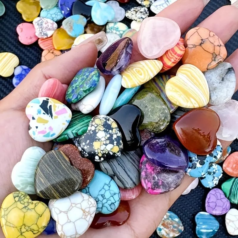 Birthdays, anniversaries ,Easter,Mother's Day gifts Gift ❤️🌹 Heart-shaped Crystal (30PCS)