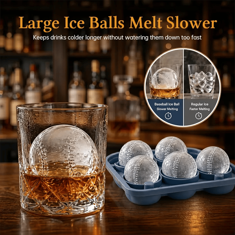 🎉 Baseball Ice Ball Mold