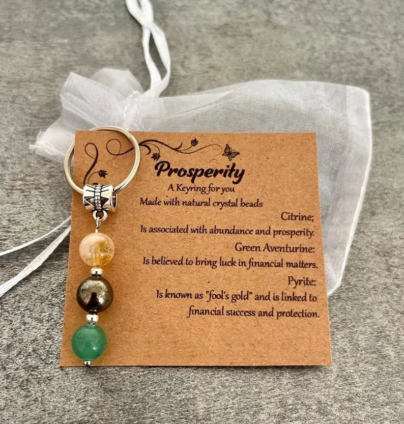 🔥LAST DAY 50% OFF - 🌟Natural crystal keychain 🌟