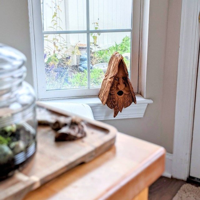 Happy spirit birdhouse - Handmade Crafts