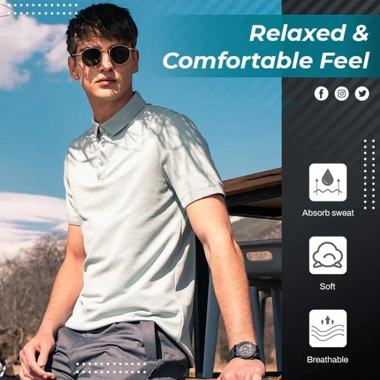 Men's Quick-drying POLO T-shirt (Buy 2 Free Shipping)