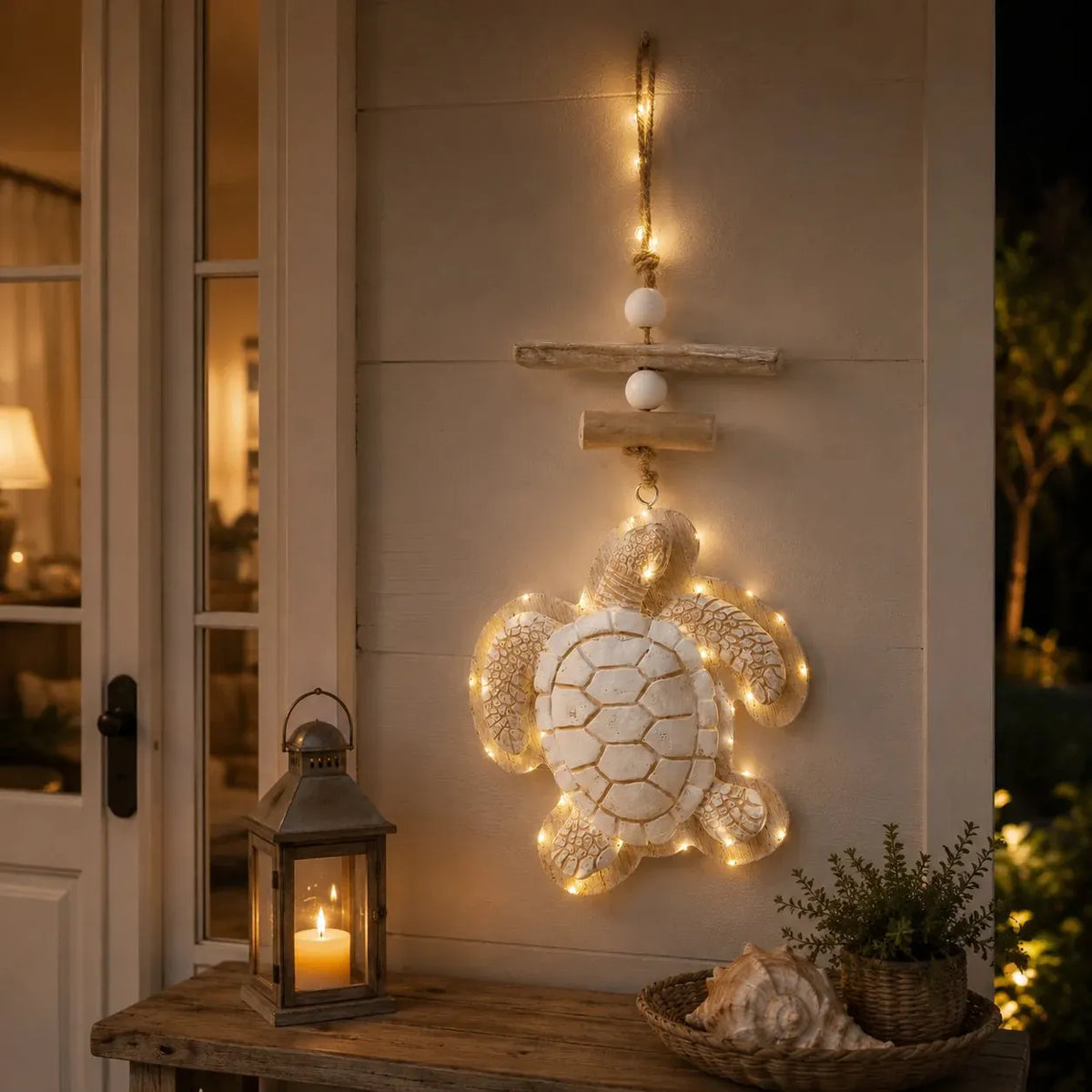 🔥HOT SALE🔥🔥Last Day 49% OFF🔥Glowing Coastal Sea Turtle Wall Art