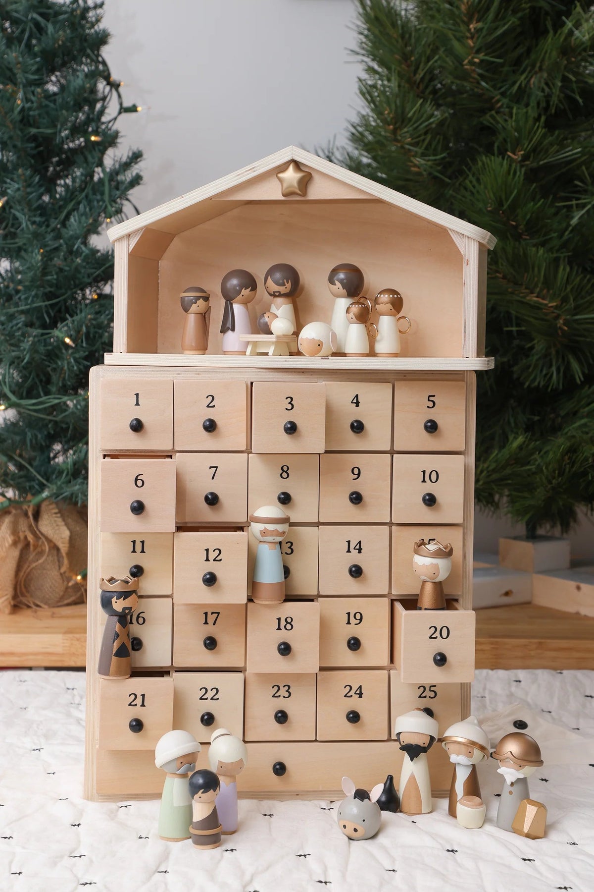 🎉🙏Jesus's Fans Get 49% OFF- ✝️ The Rescuer – Nativity Advent Set