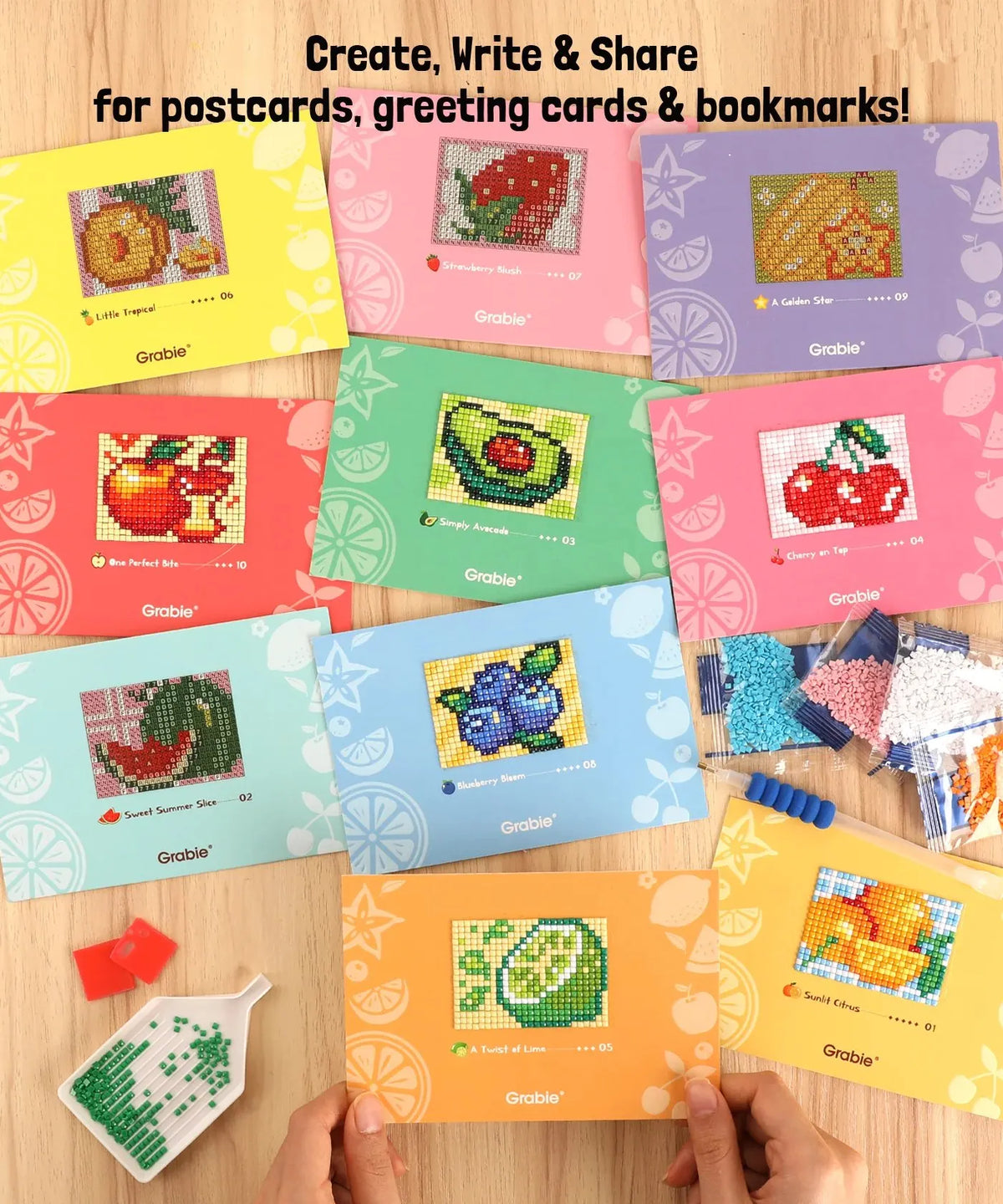 Mini Diamond Art Cards – Create Sparkling Mini Masterpieces in 30 Minutes