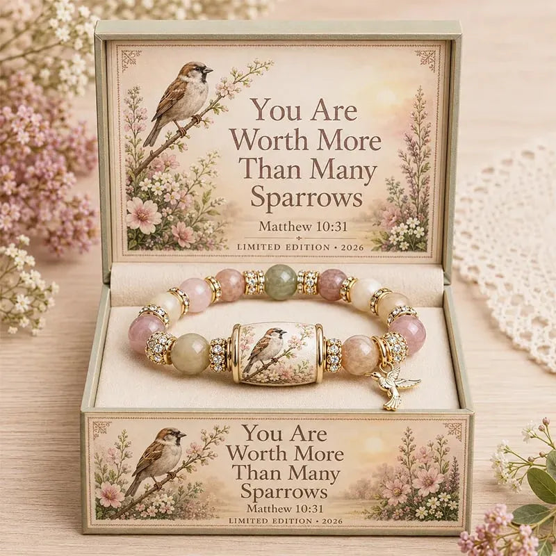 💜 Hummingbird Faith Bracelet – A Beautiful Reminder of God’s Love, Hope & Grace 🕊️