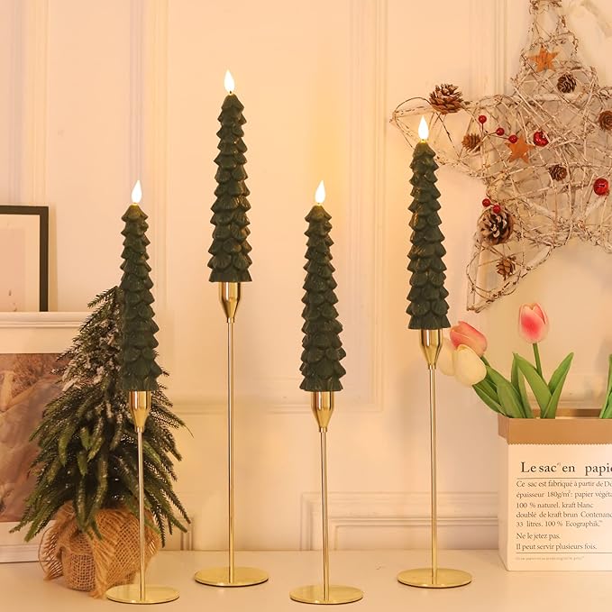 Flameless Taper Candles