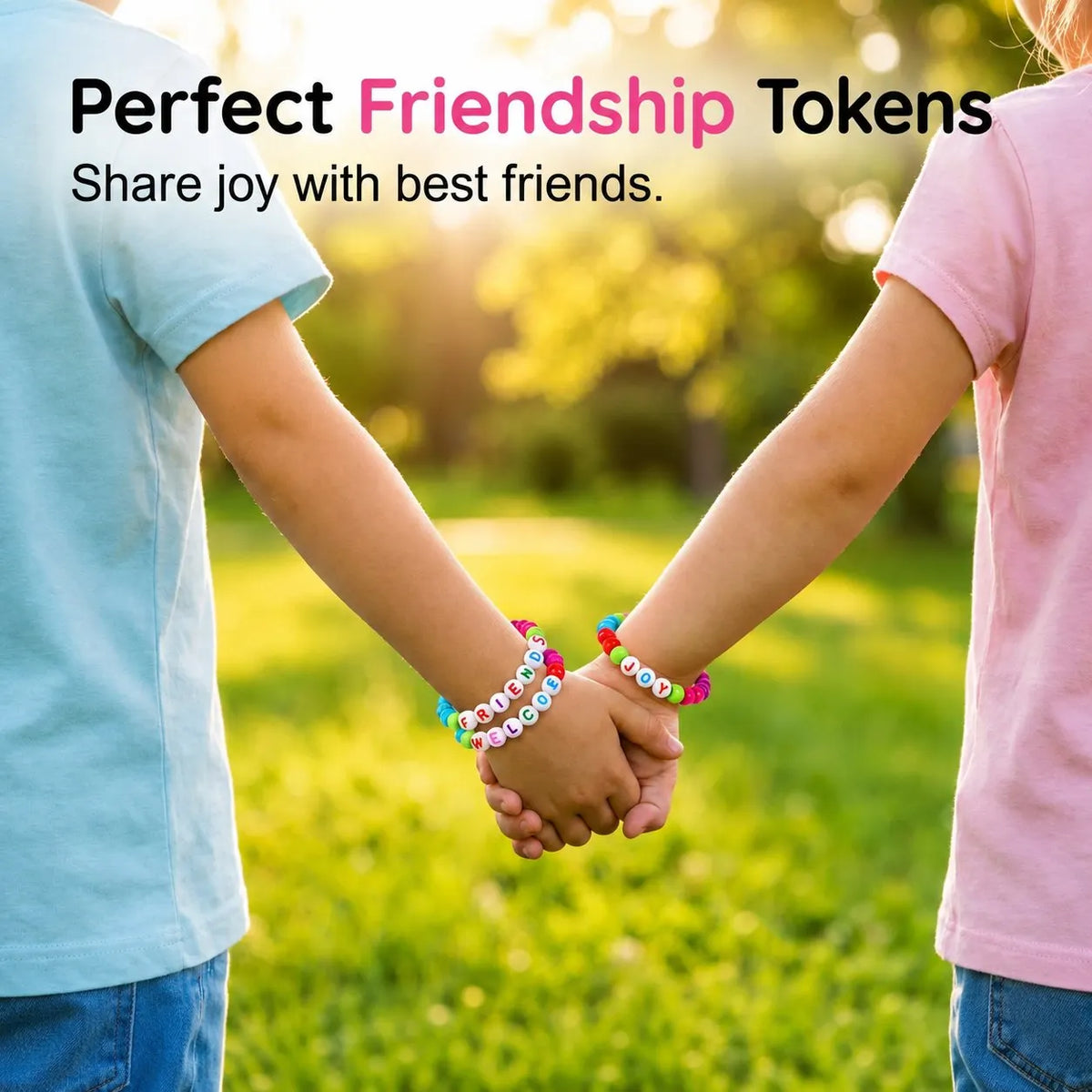 🧶❤️ Pack of 25 Welcome Bead Bracelets – Strengthen Classroom Friendship & Spread Warm Kindness! ✨