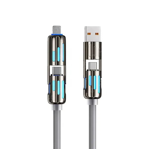 🔥 4-in-1 USB Charging Cable fast charging👍Buy 2 Free Shipping