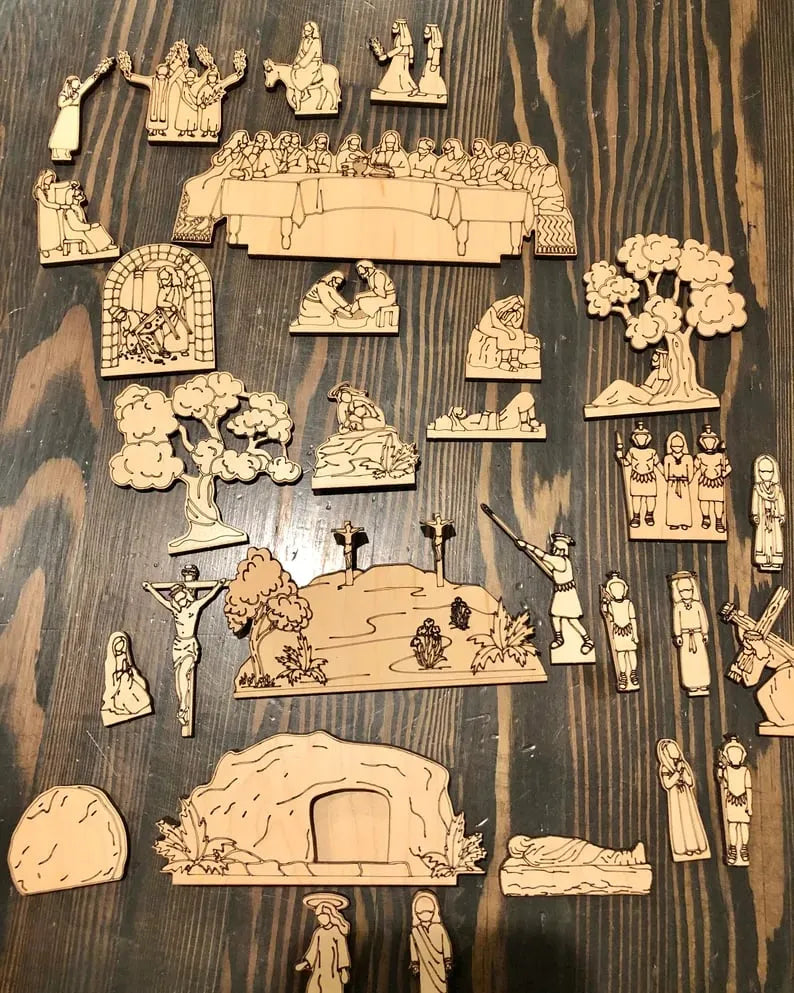 Family Easter Holy Week Gift – A Unique Religious Heirloom