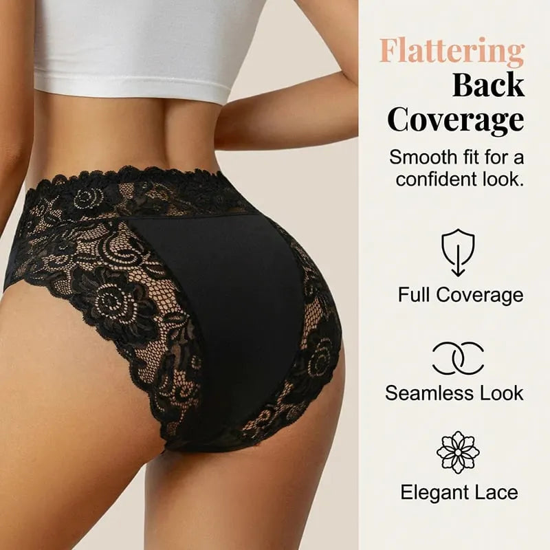 📢📢48% OFF !! ⏰Women's Soft Breathable Lace Briefs
