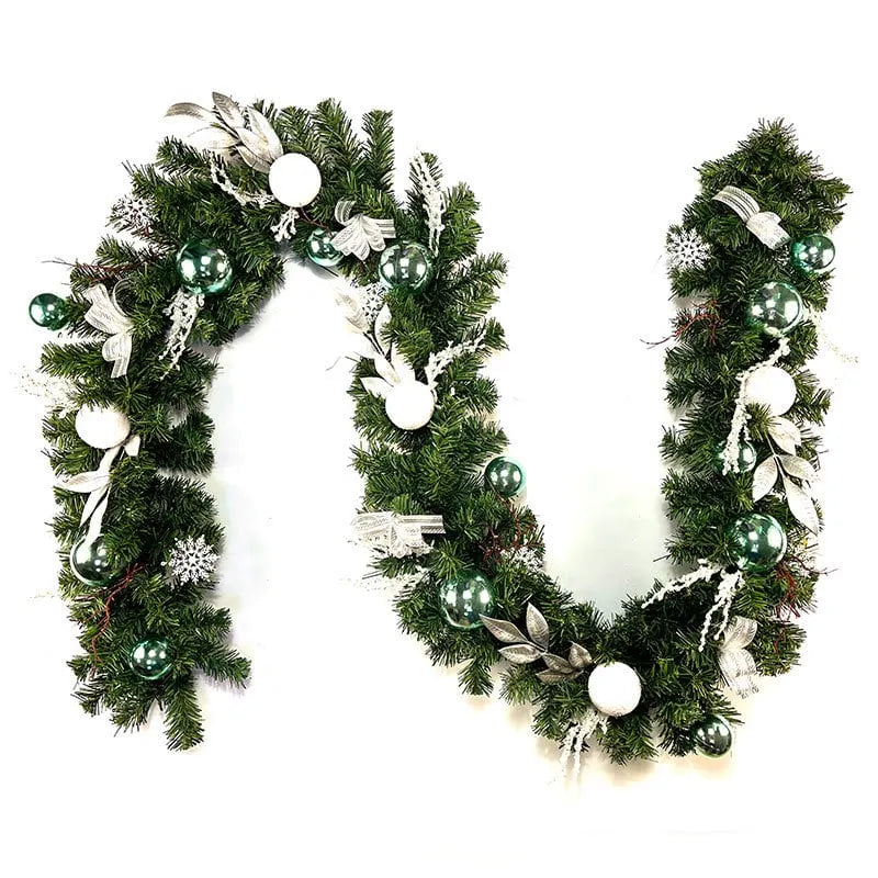 Christmas Artificial Cypress Leaf Vine Wreath🎄(1.8m)