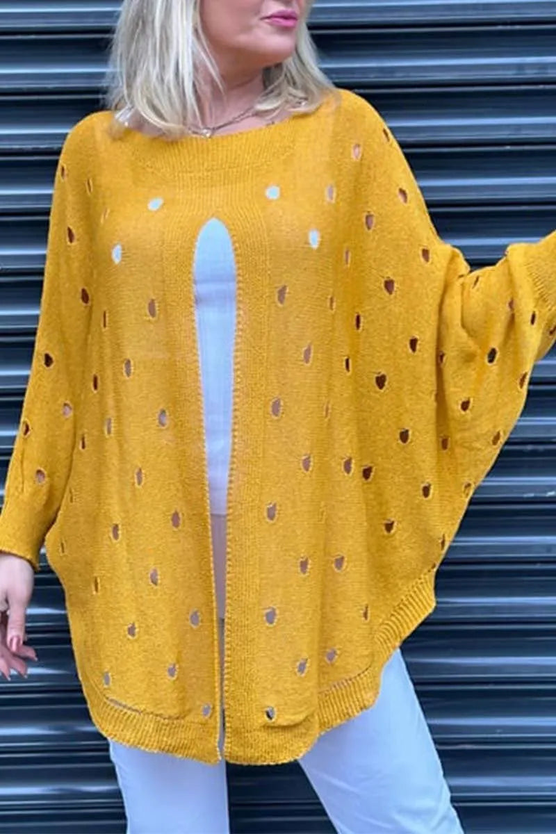 Women's Casual Slit Cutout Cardigan (Buy 2 Free Shipping)