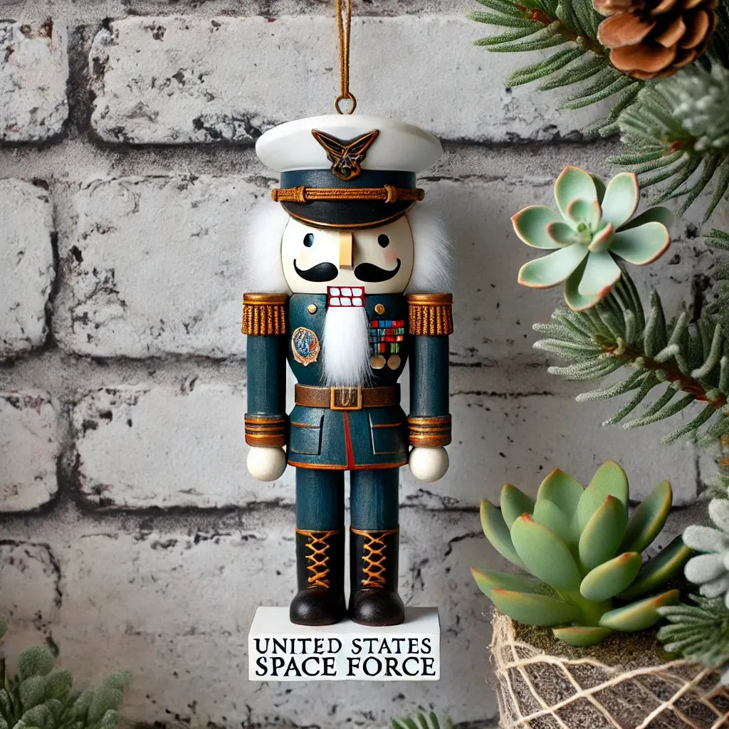 Veteran Tribute Nutcracker Statue Ornament