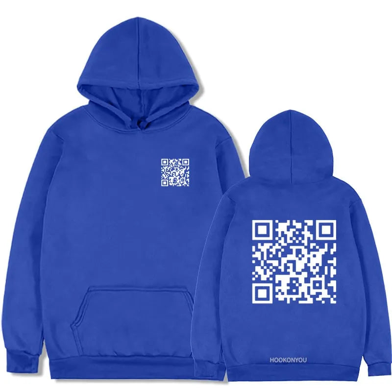 Funny FU QR Code Hoodie(Buy 2 Get Free Shipping)