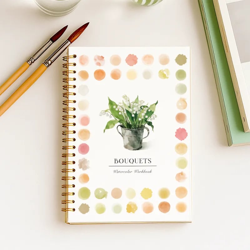 Watercolor Workbook 120 lb Recycled Paper