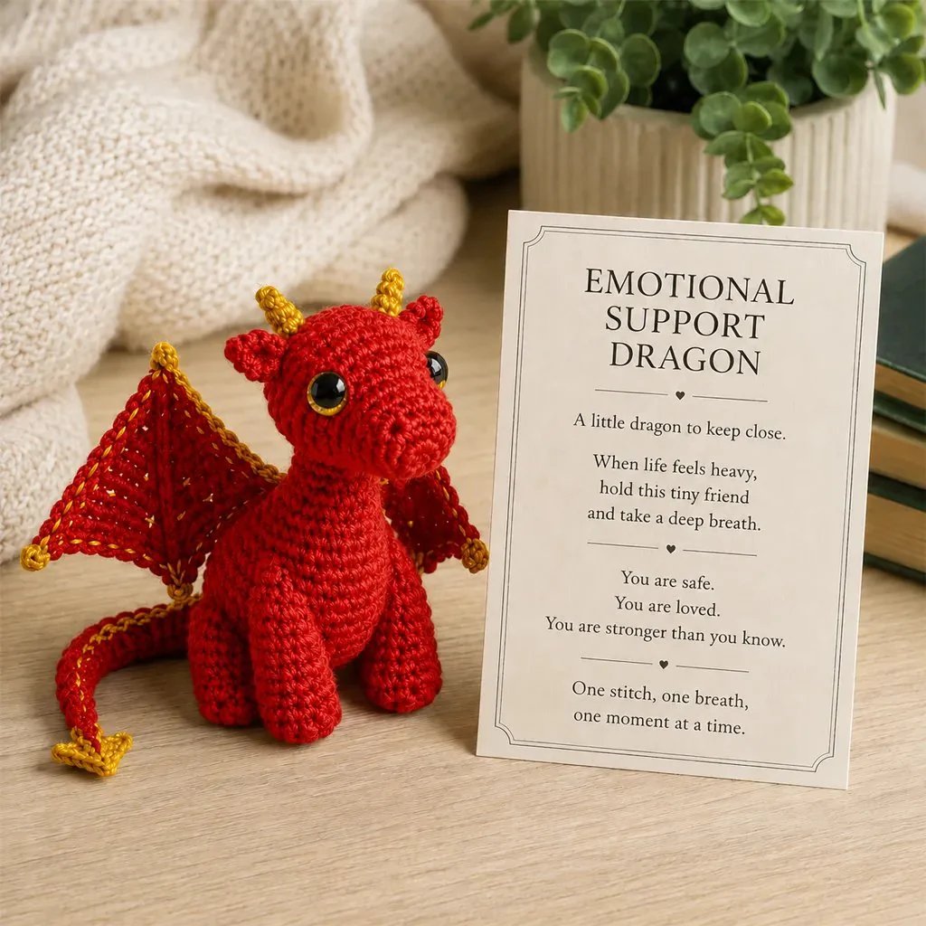 🔥HOT SALE🔥BUY 3 GET 1 FREE - 🐲💕Emotional Support Dragon Pocket Buddy