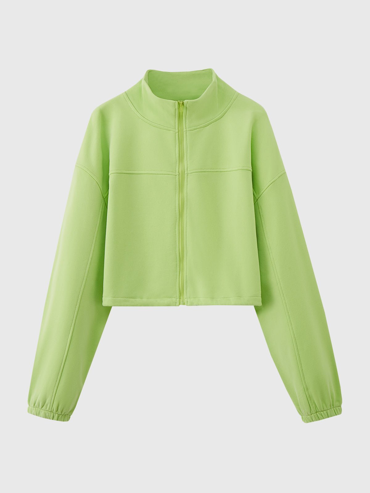 Terry Fleece Full Zip Sweatshirt