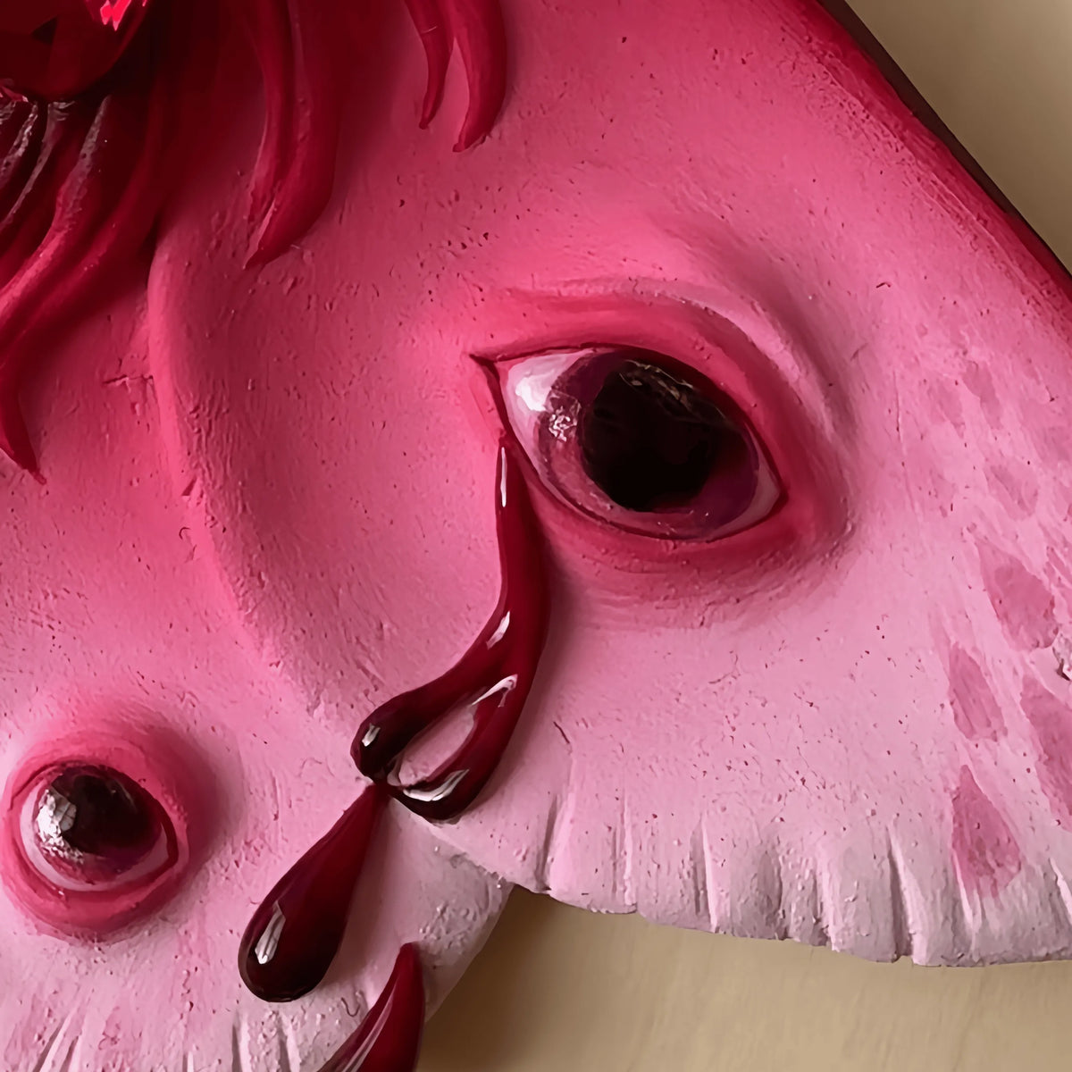 🔥Last Day 49% OFF - 🦋 Red-eyed Gem Moth Sculpture