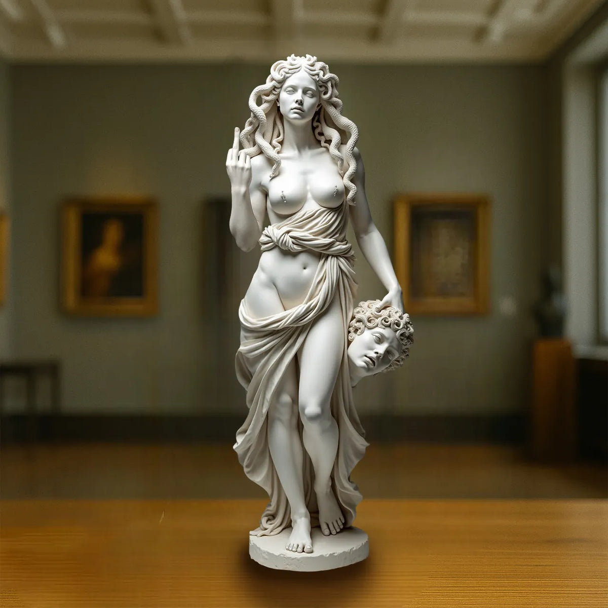 🎨✨🎄Medusa with Attitude - The original “Talk to the Hand” icon!