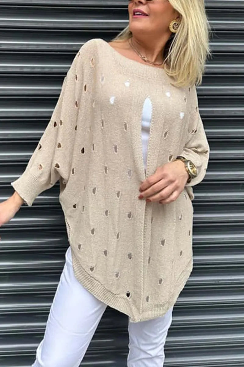 Women's Casual Slit Cutout Cardigan (Buy 2 Free Shipping)