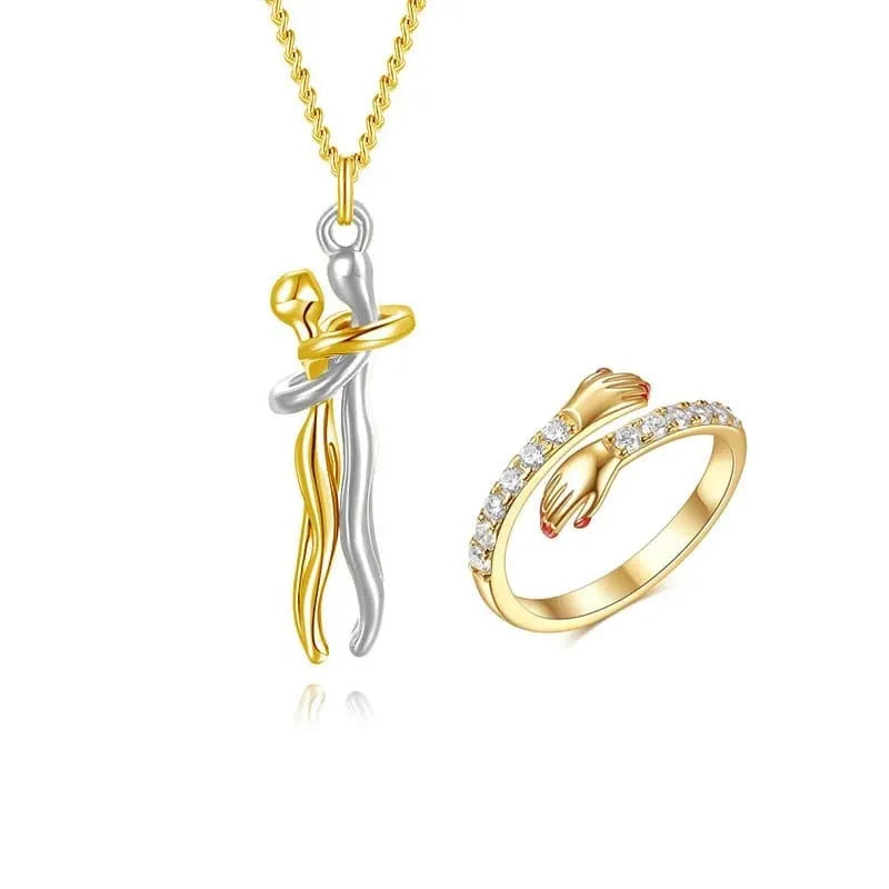 The Perfect Gift For Loved One - Hug Necklace (🎄BUY 2 ,SAVE $10 )