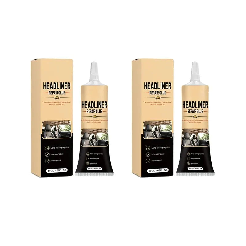 🔥HOT SALE🔥49K+ Sold 🚗 Waterproof Car Headliner Repair Glue, High Strength Adhesive for Sagging Car Ceiling & Interior